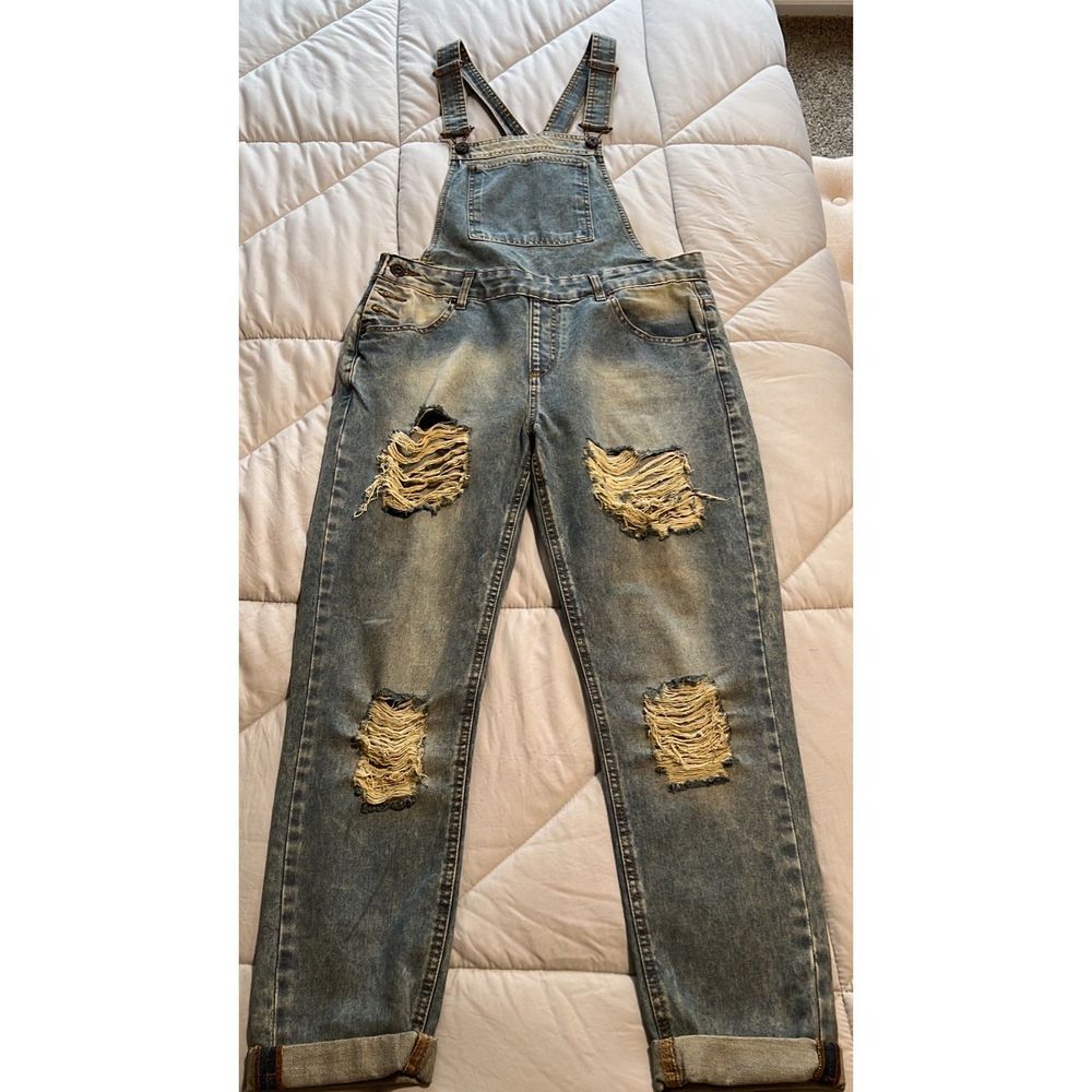 Denim Overalls